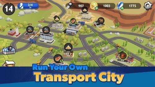 Transport City: Truck Tycoon ảnh chụp màn hình 1