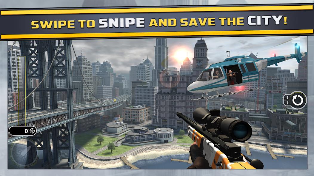 Pure Sniper: Gun Shooter Games Mod应用截图第1张