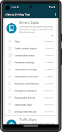 Alberta Driving Test Practice Screenshot 1
