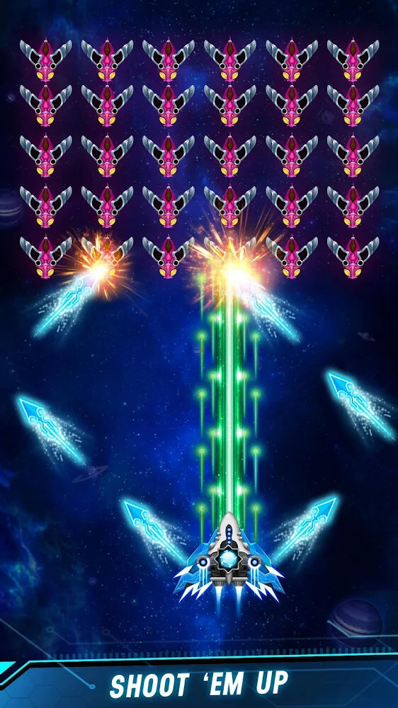 Screenshot Space shooter - Galaxy attack 1