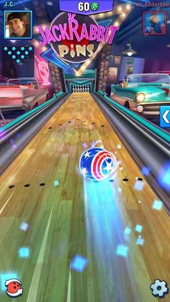 Bowling Crew — 3D bowling game Mod ekran görüntüsü 4