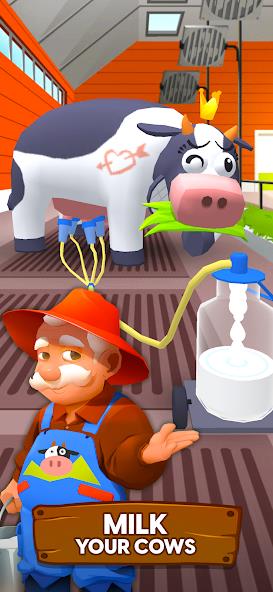 Milk Farm Tycoon Mod スクリーンショット 1