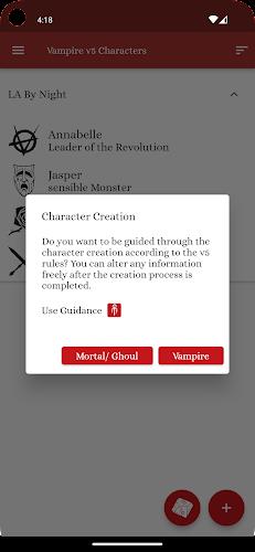 Vampire v5 Characters Screenshot 3