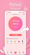 Period Tracker - Cycle Tracker экрана 1