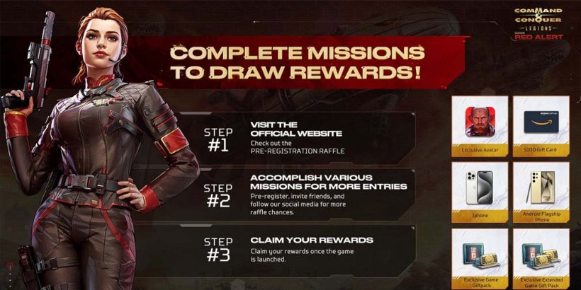 Command & Conquer: Closed Beta ของ Legions เริ่มขึ้นในบางภูมิภาค