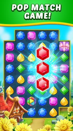 Jewel Hunter: три в ряд игры экрана 1