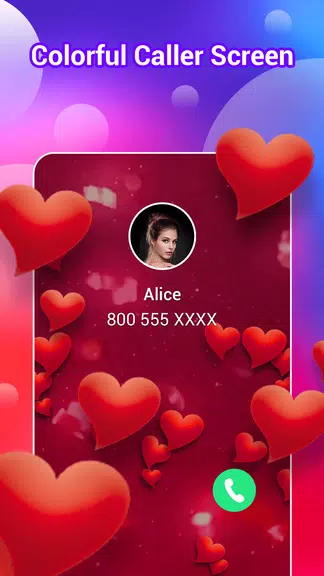 Screenshot Color Call Screen - Call flash 2