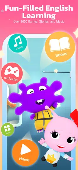 Galaxy Kids - Learning English экрана 2