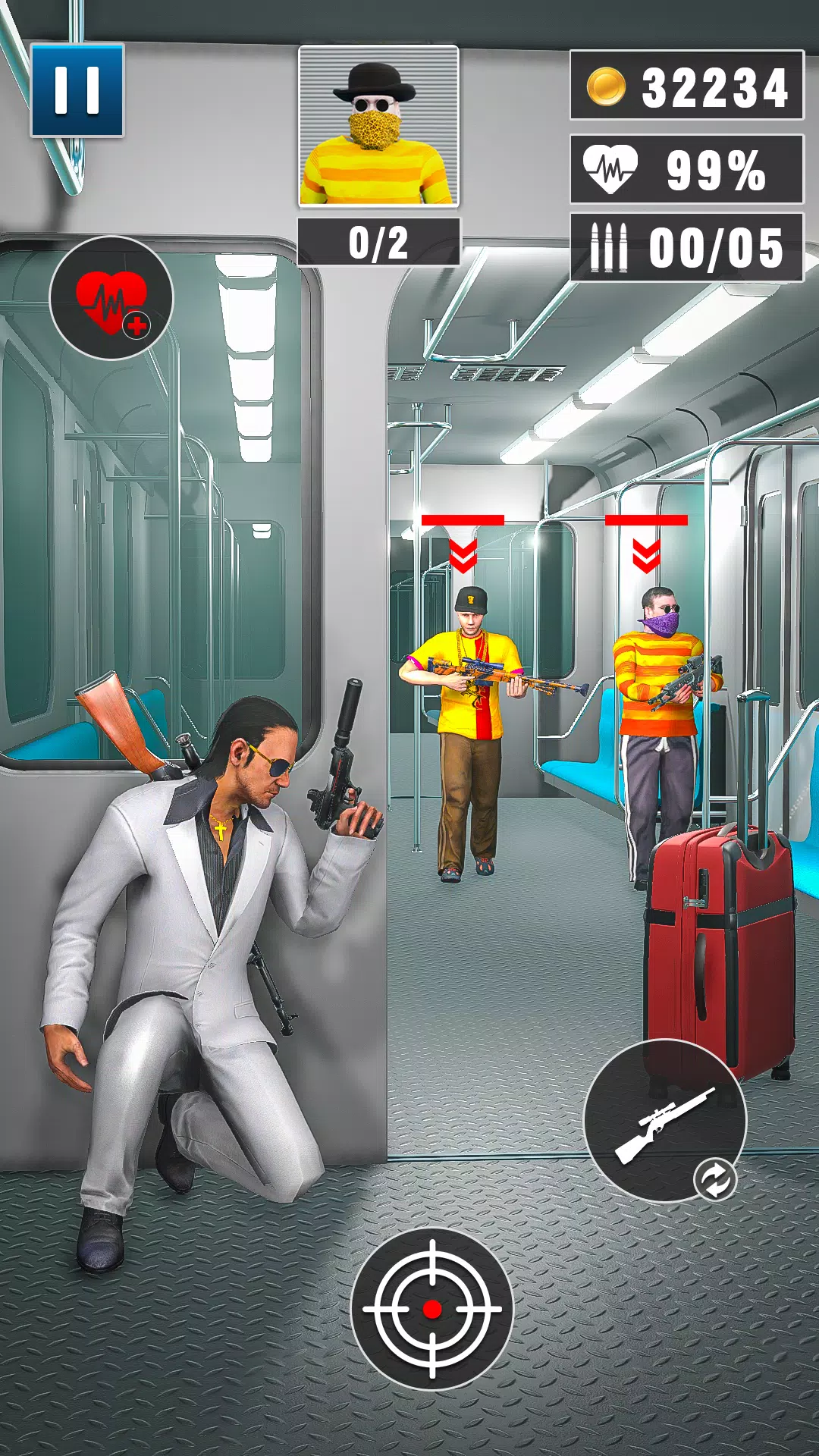 Agent Hunt Shooting Games 3D স্ক্রিনশট 2