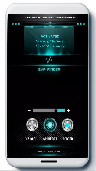 EVP Finder Spirit Box captura de pantalla 