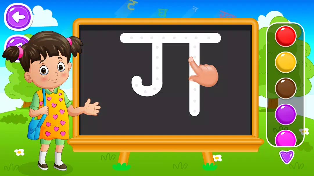 Hindi Alphabets Learning zrzut ekranu 3