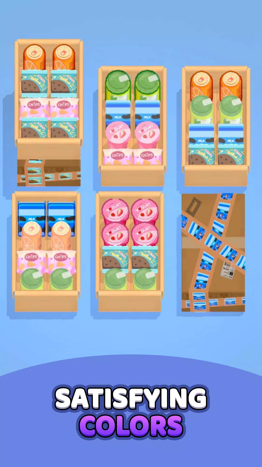 Crazy Goods Sort 3D screenshot 2