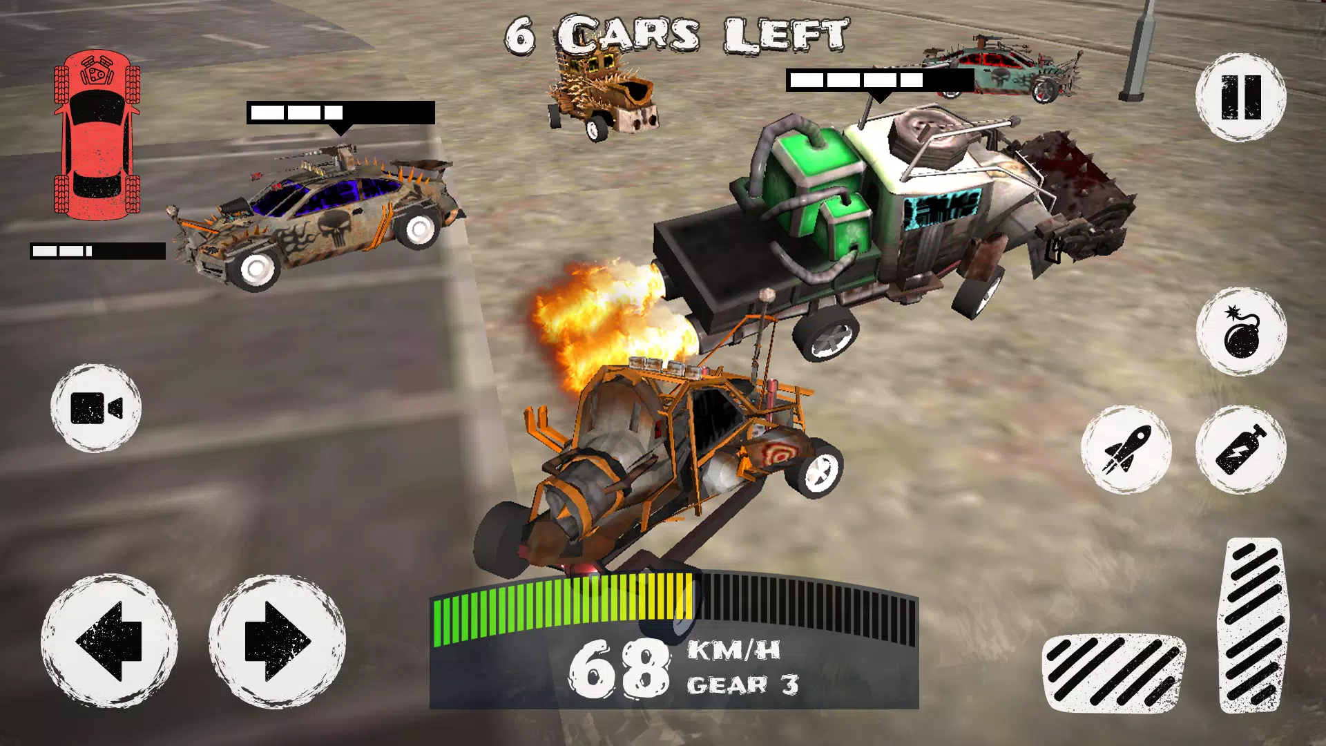 Car Demolition Game captura de pantalla 