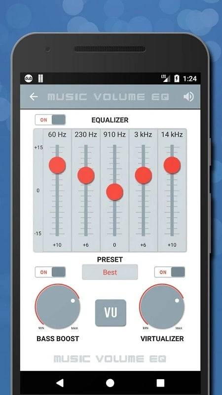 Music Volume EQ + Equalizer Screenshot 2