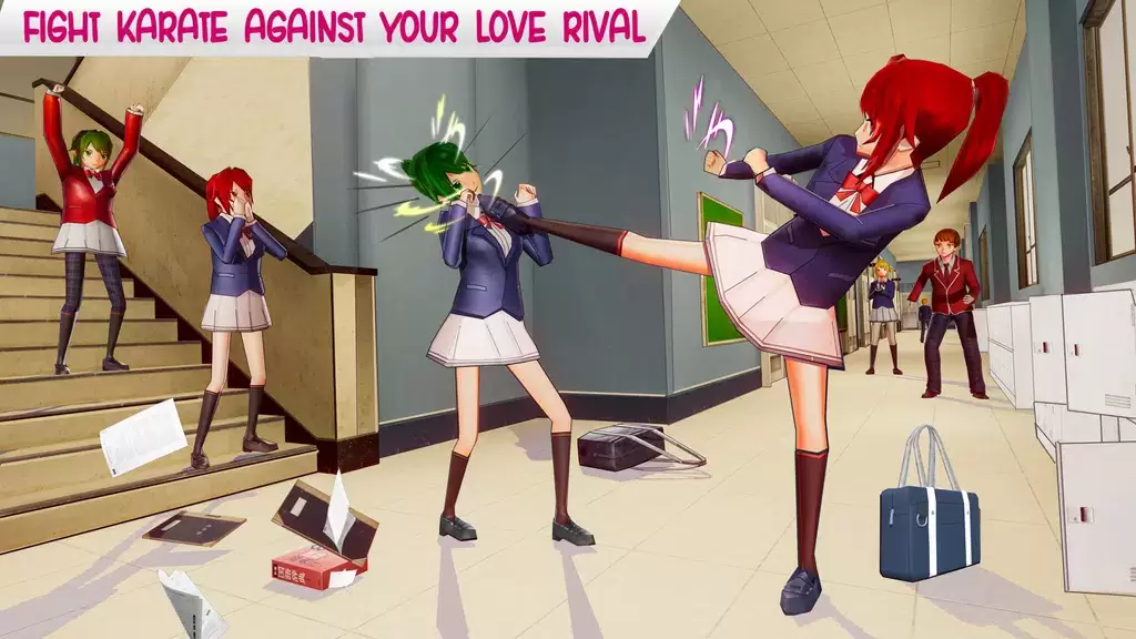 Anime High School Life Screenshot 1