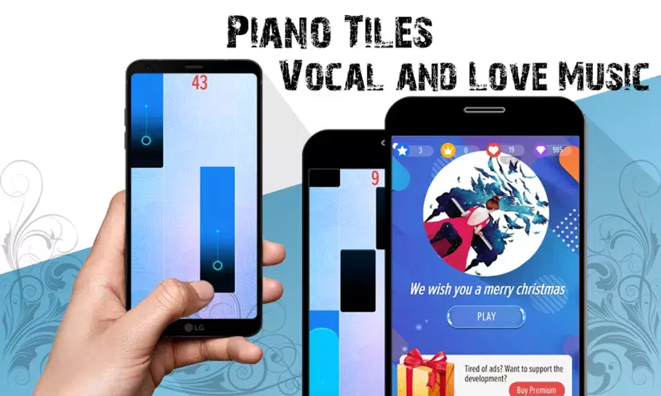 Piano Tiles - Vocal & Love Music экрана 1