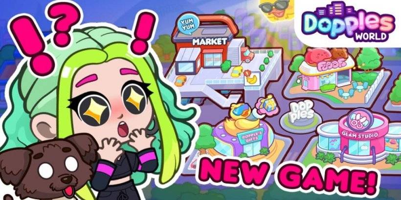 「Dopples World：AndroidとiOSの子供向けのクリエイティブサンドボックスアドベンチャー」