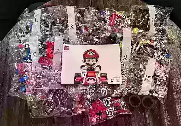 Lego Mario Kart စတီယာကြိုး