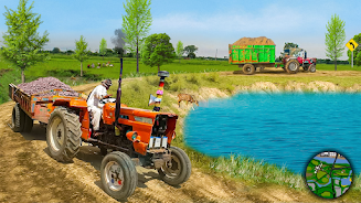 Cargo Tractor Trolley Game 22 screenshot 3