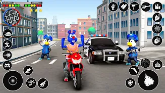 Blue Monster Crime Fighter Screenshot 2