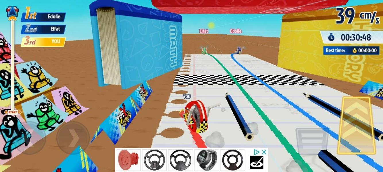 Correction Tape X Racing screenshot 3