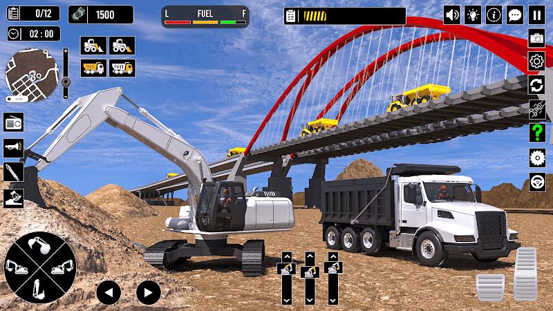 Construction Game: Truck Games экрана 1