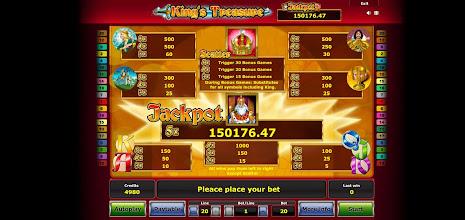 Kings Treasure Slot Screenshot 3