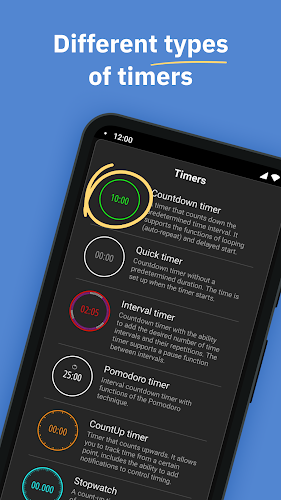 MultiTimer: Multiple timers ekran görüntüsü 2