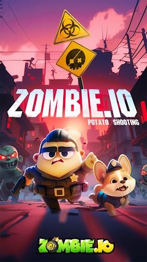 Zombie.io - Potato Shooting ဖန်သားပြင်ဓာတ်ပုံ 1