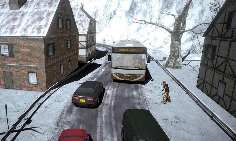 Army Bus Driving Simulator ekran görüntüsü 4