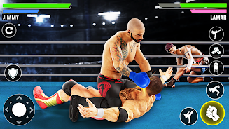 Real Fighting Wrestling Games screenshot 3