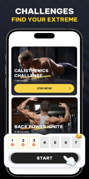 The Muscle Monster Workout Planner স্ক্রিনশট 3