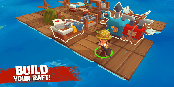 Grand Survival: Raft Adventure ဖန်သားပြင်ဓာတ်ပုံ 2