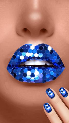 Lip Art Beauty DIY Makeup Game Screenshot 1