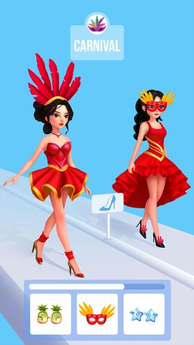 Catwalk Fashion: Dress up Show экрана 1