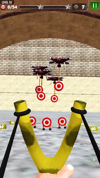 Slingshot Master Catapult Game Mod ဖန်သားပြင်ဓာတ်ပုံ 3