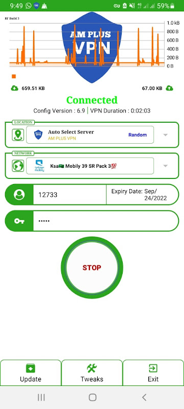 AM PLUS VPN Screenshot 3