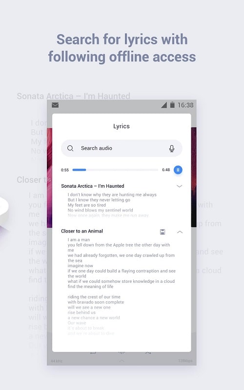 Stellio - Music and mp3 Player Screenshot 3