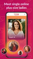 BBW: Chat & Date Curvy Women ekran görüntüsü 1