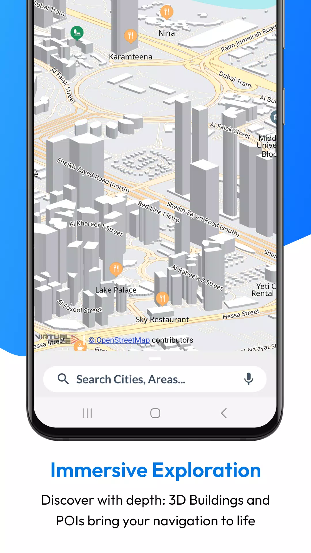 Offline Map Navigation zrzut ekranu 3