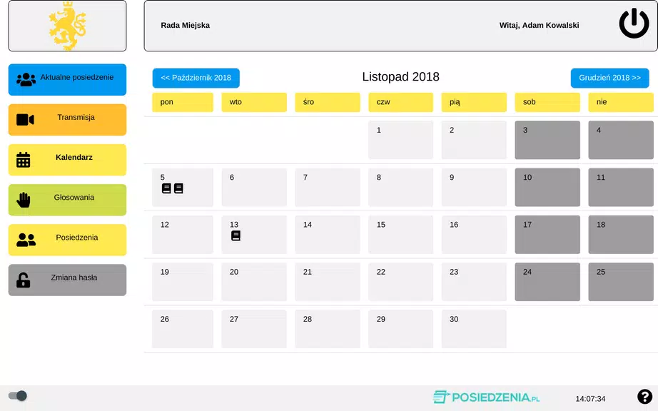 Posiedzenia.pl Screenshot 3
