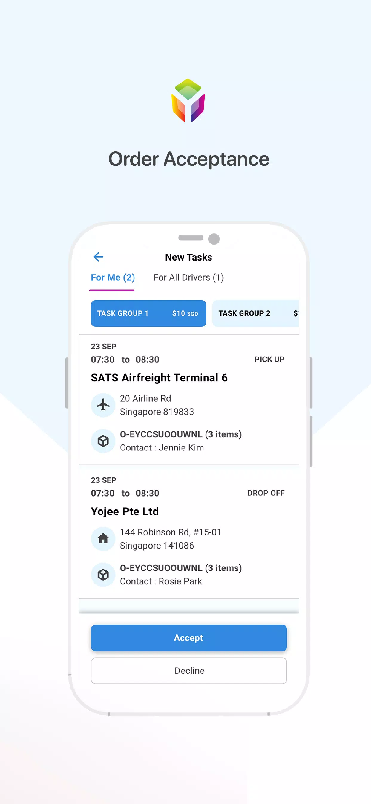 Yojee Driver screenshot 3