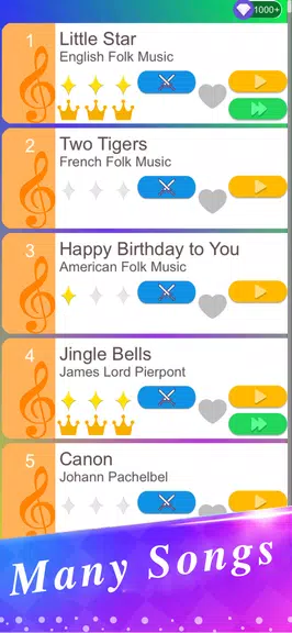 Rhythm Tiles 3:PvP Piano Games Screenshot 2