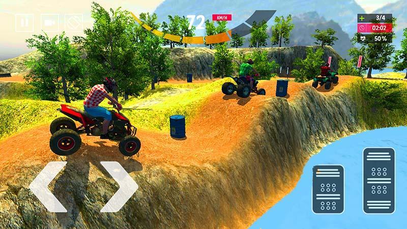 Atv Bike Game - Quad Bike Game स्क्रीनशॉट 2