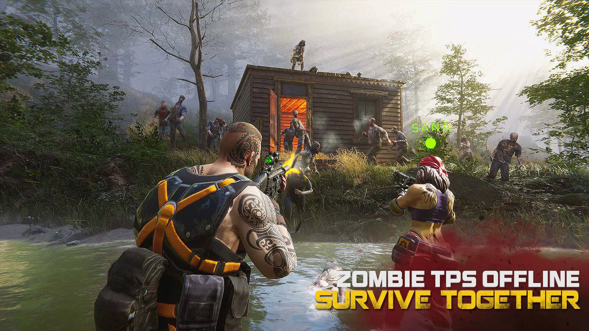 Zombie Shooter 3D экрана 1