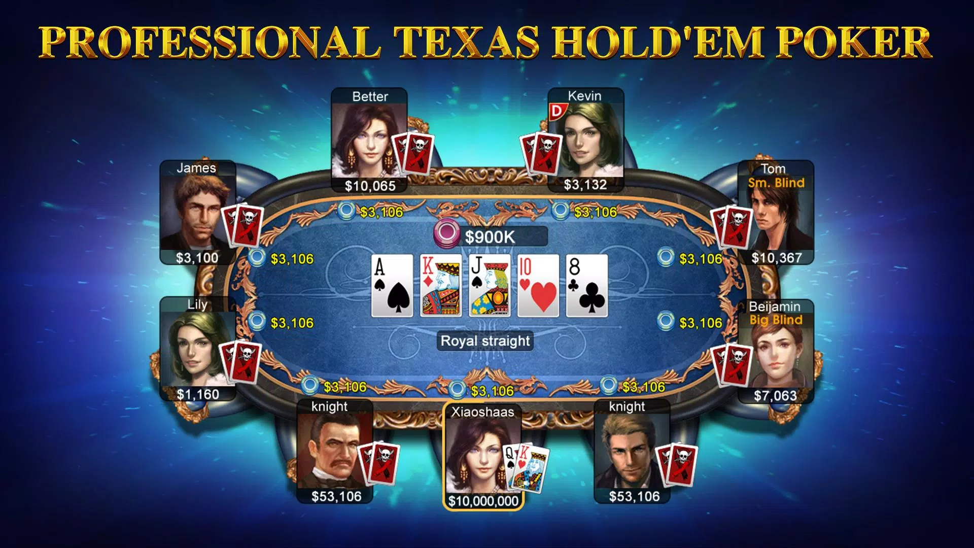 DH Texas Poker captura de pantalla 