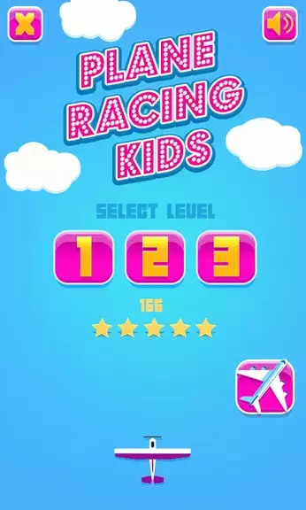 Plane Racing Game For Kids экрана 1