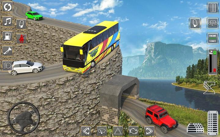 Uphill Offroad Bus Simulator स्क्रीनशॉट 2