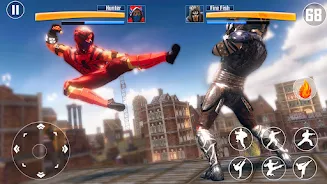 Kung Fu Fighting Karate Games ဖန်သားပြင်ဓာတ်ပုံ 4