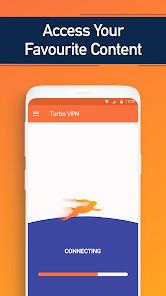 Turbo VPN - 开放式网络安全工具无流量限制快速上网应用截图第3张